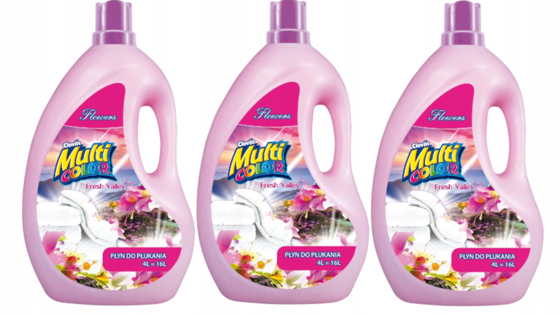 Aviváž - CLOVIN MULTICOLOR PLÁKANIE TEKUTÉ 4L X 3 KUSY