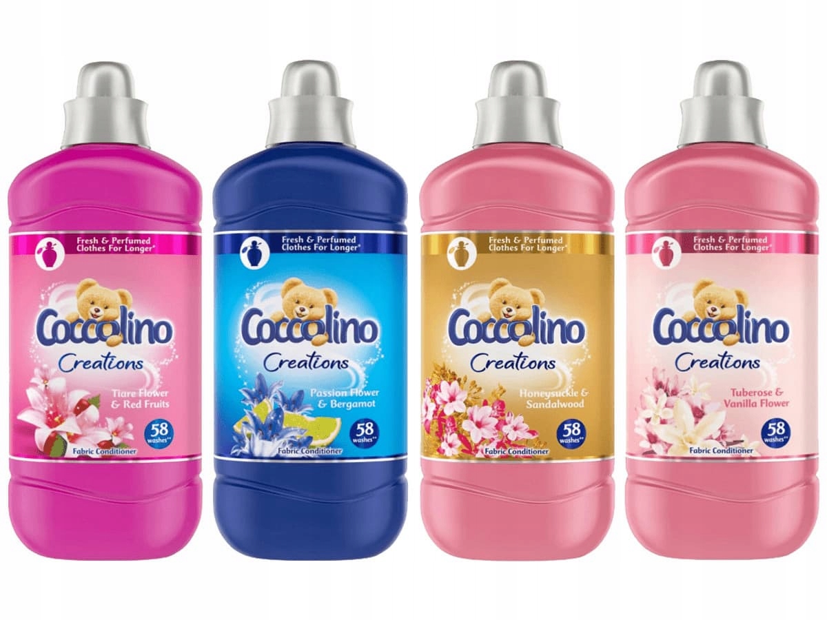 Aviváž - Coccolino Tvorby Mega Kvapalina Set 4x1,45L 224PR