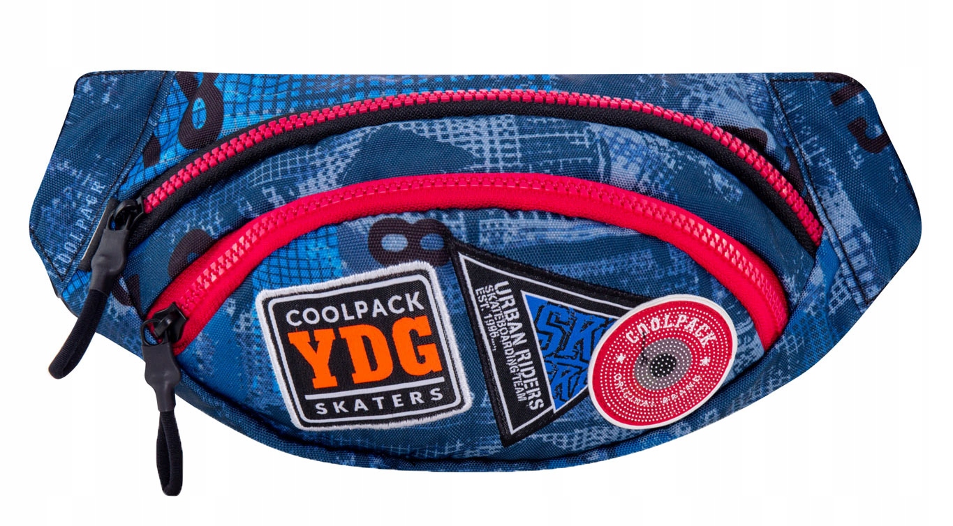 Coolpack Iliac Shades Red, Navy Blue, Multi -Colorody Kidney
