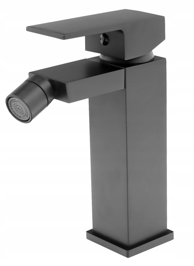 Kocka Black Square Tap Bidet batéria