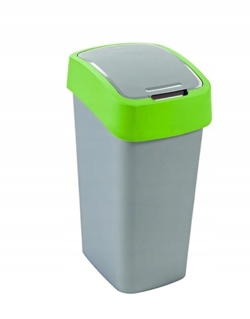 Kvalitný odpadk Flip 10L /zelený