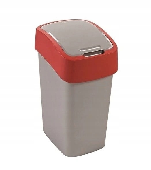 Flip Bin 25L /červený odpadkový kôš