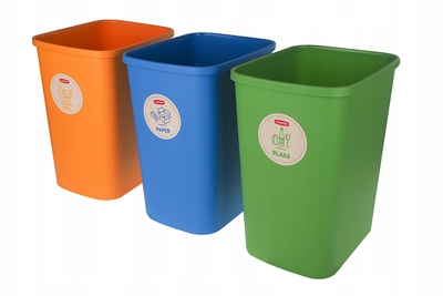 Curver 3x9 l Eco priateľské koše súpravy