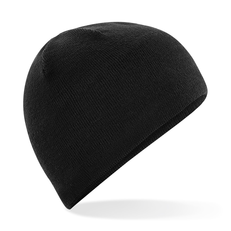 Beanie Beechfield Black Cap Universal