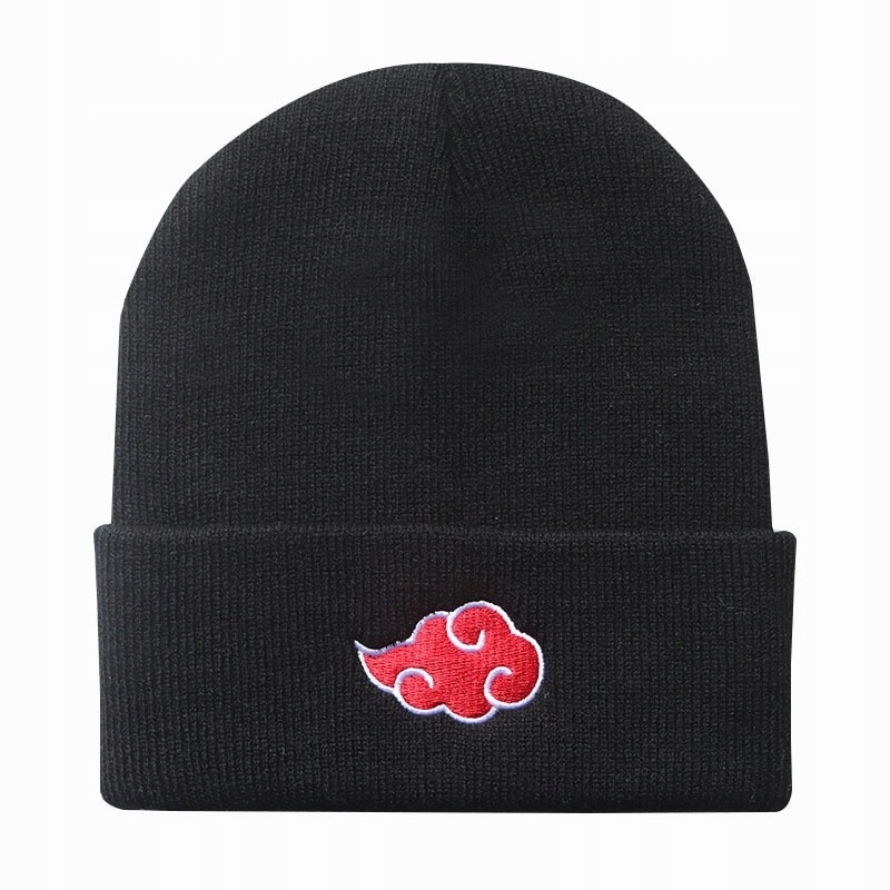 Beanie Winter Cap Naruto White, Čierna, červená, šedá. Universal