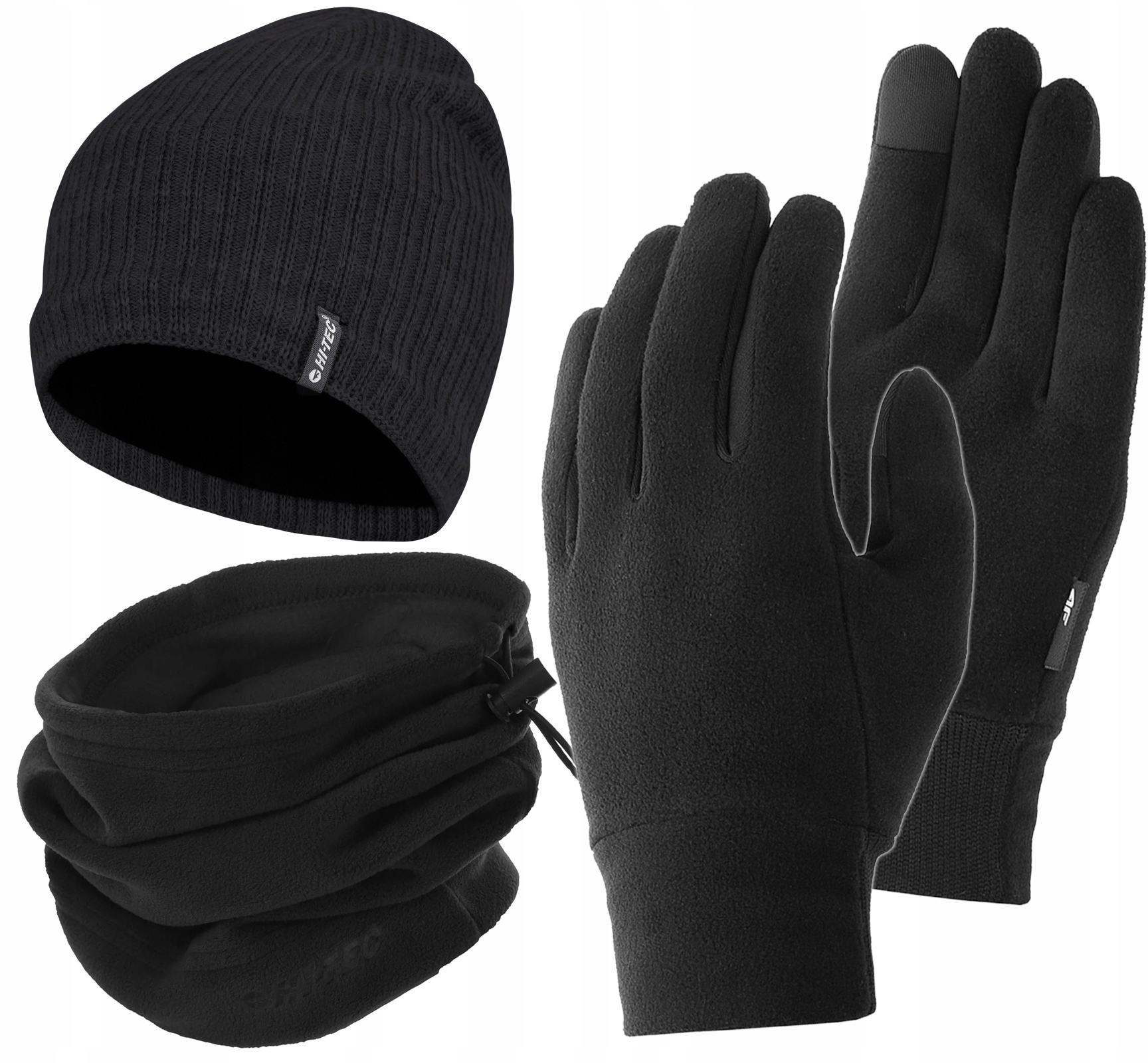 Beanie Hi-Tec Winter Cap Black M