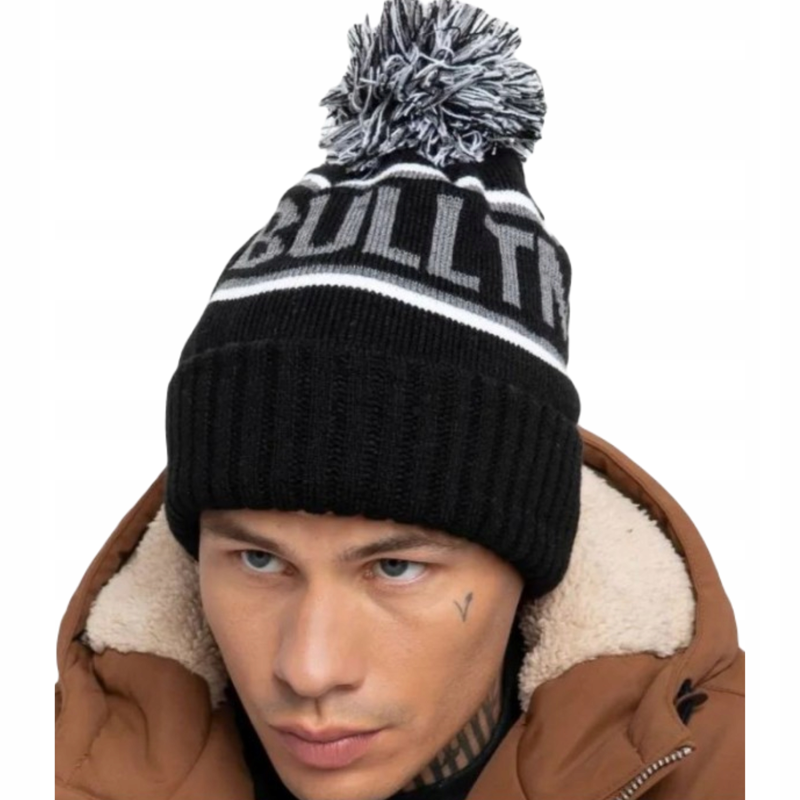 Čiapka Pit Bull West Coast čierna, šedá univerzálna