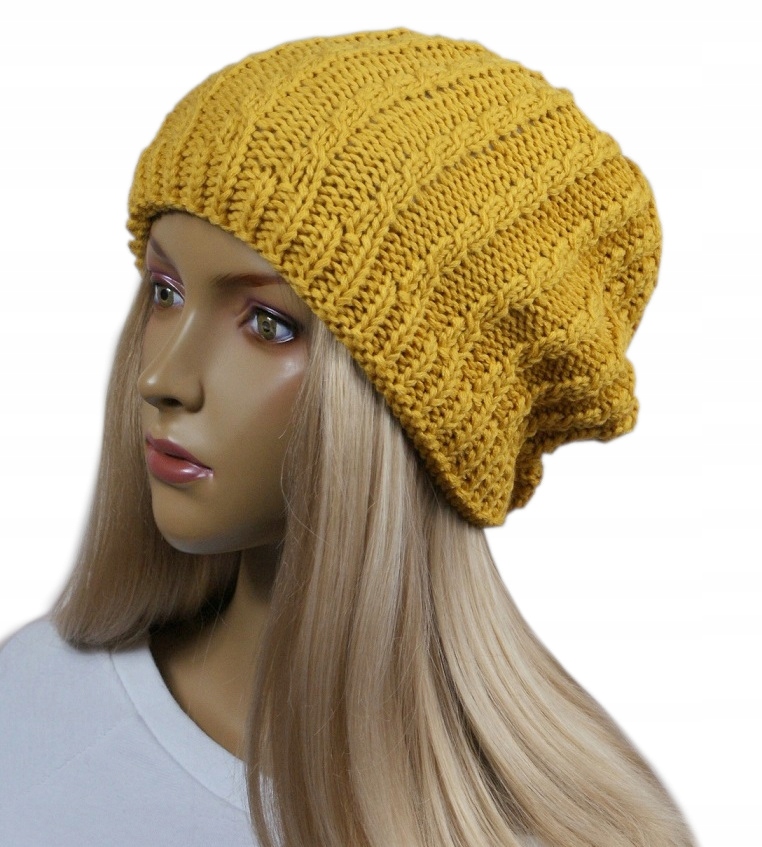 Beanie Winter Hat Margo White, hnedá, čierna, červená, ecru, modrá, šedá, žltá.