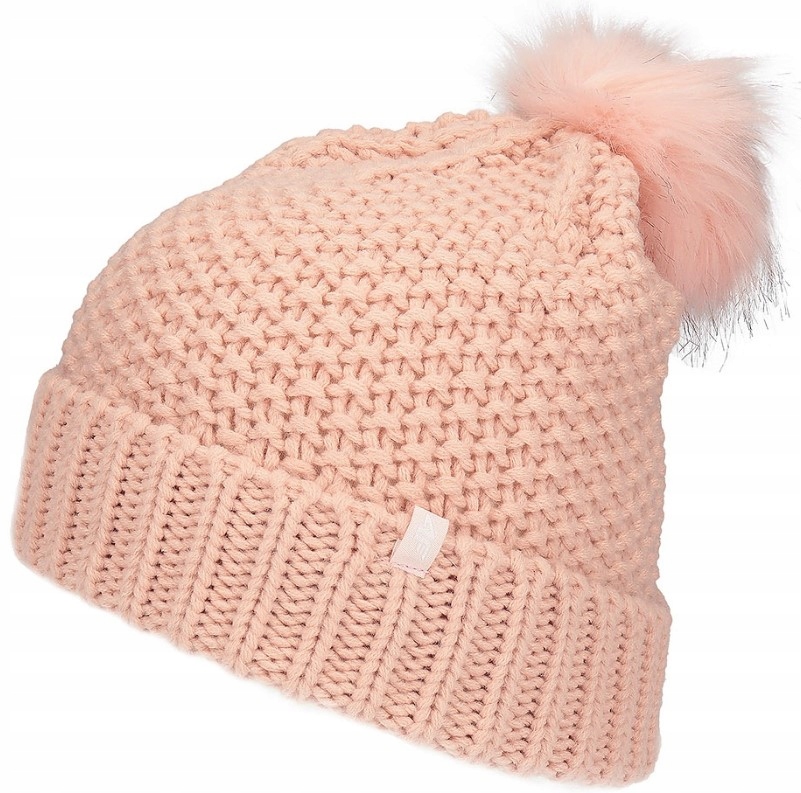 Beanie 4f Zimná čiapka Pink, viacnásobná L/XL