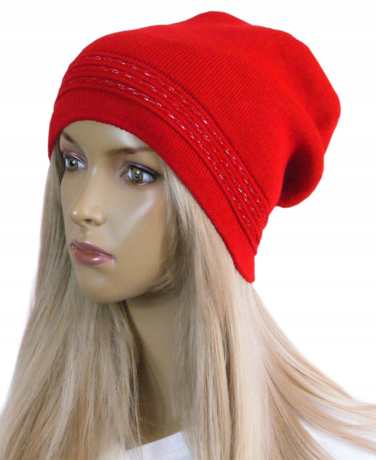 Beanie Margo Winter Cap, Brown, Black, Red, Ecru, Navy, modrá, ružová, šedá, žltá, univerzálna