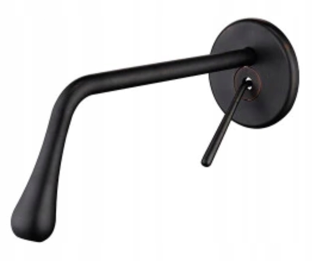 Čierna mata kohútika čierna mata v3 washbasin faucet