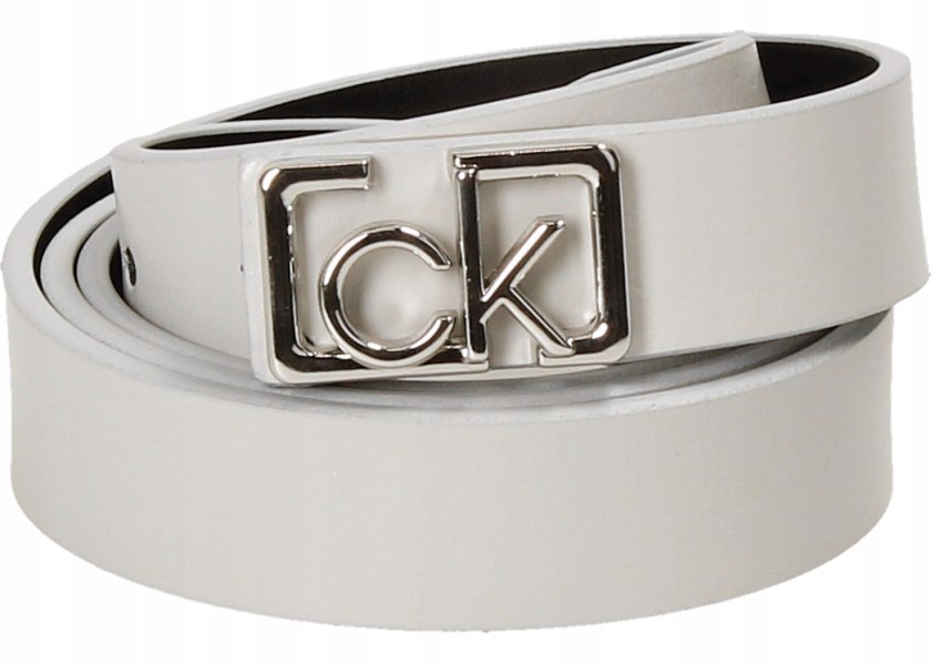 Opasok - Calvin Klein Belt Gray - ženský produkt