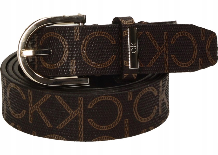 Opasok - Calvin Klein Brown Belt - ženský produkt