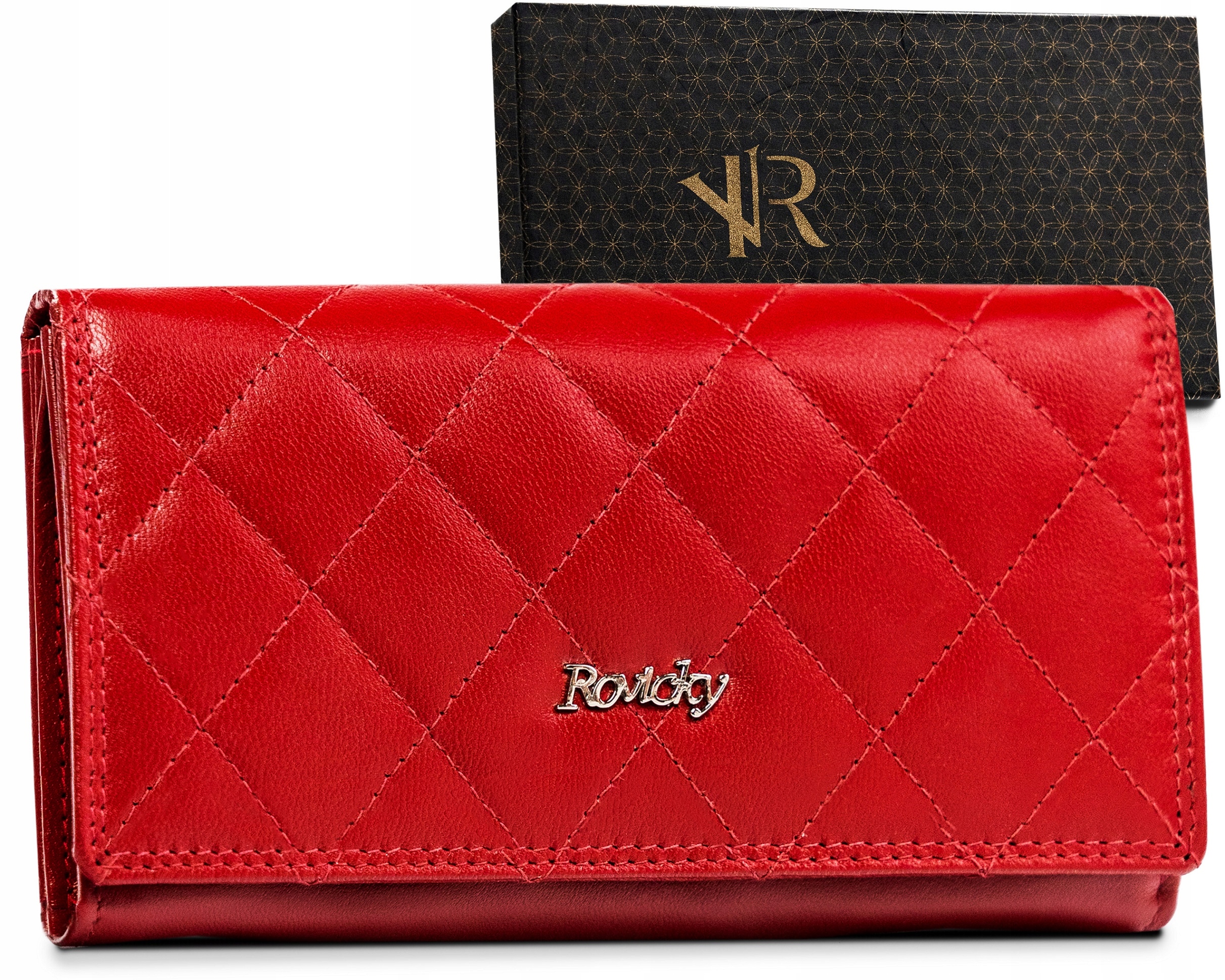 Peňaženka - Rovicky Portfólio Prírodná koža Červená R-RD-07-GCL-Q-3813 R-Women's Product