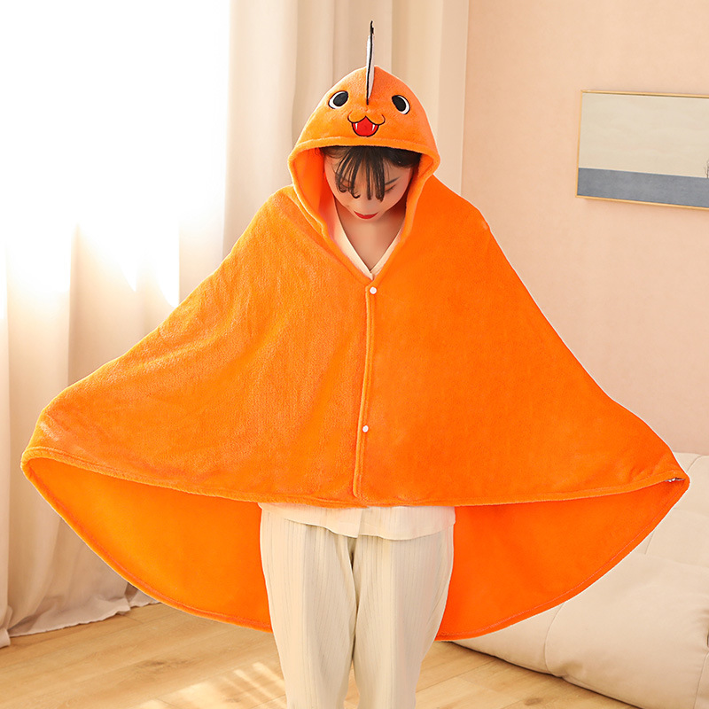 Šatka - Xuelangliang 100 Orange Cotton Scarf