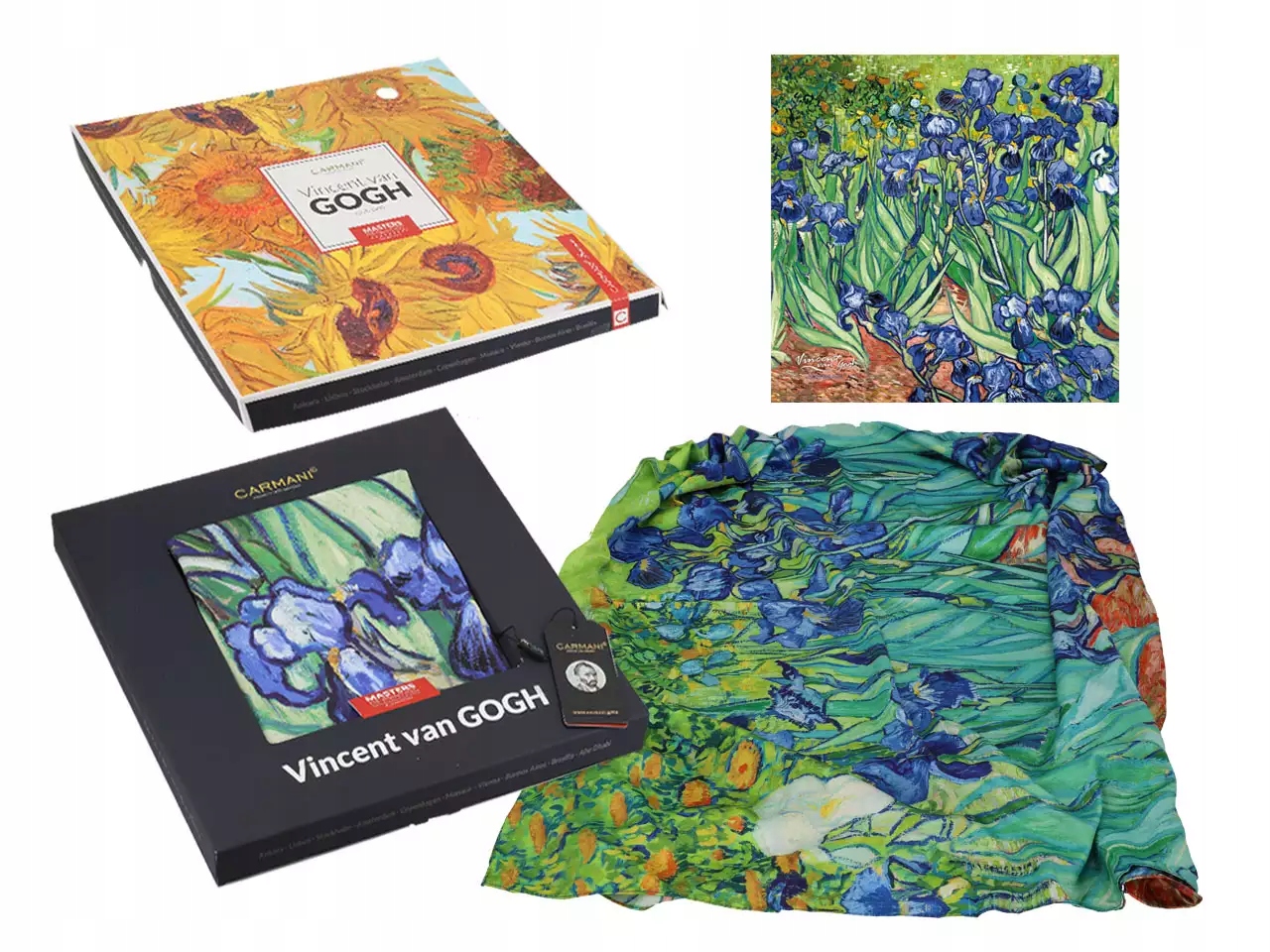 Šatka - Carmani Scarf 023-1024 viacfarebný