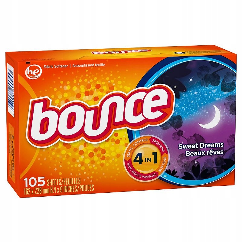 Vône do sušičky - Bounce Sweet Dreams 105 USA Sušičky