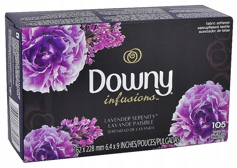 Vône do sušičky -  Sušiace obrúsky Downy Lavender 105 z USA
