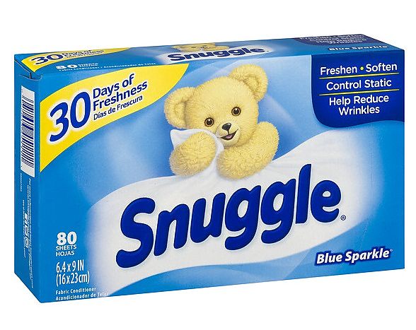 Vône do sušičky -  Vreckovky Snuggle Blue Sparkle 80 ks