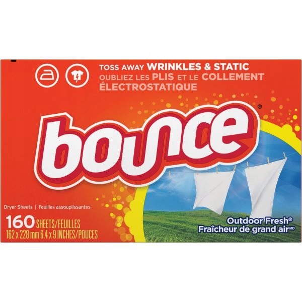 Vône do sušičky - Vonné obrúsky do sušičky BOUNCE. 160 kusov