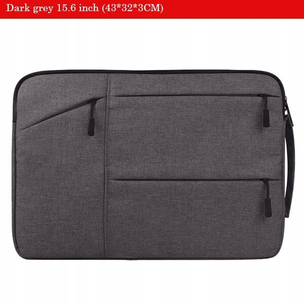 Tmavo šedá 15,6 palca vrecko na laptop Soomil 12 1