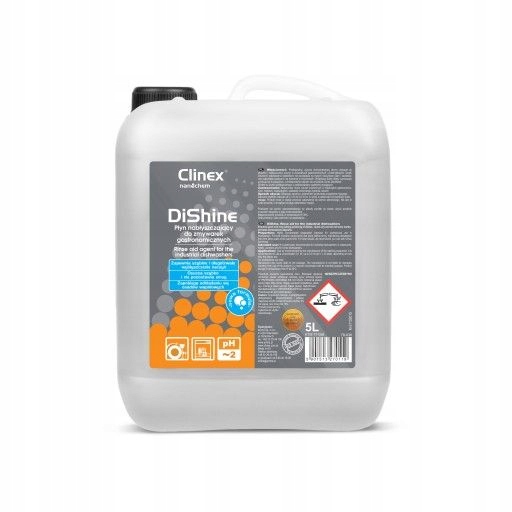 Leštiaci prostriedok Clinex DiShine 5L do umývačky riadu
