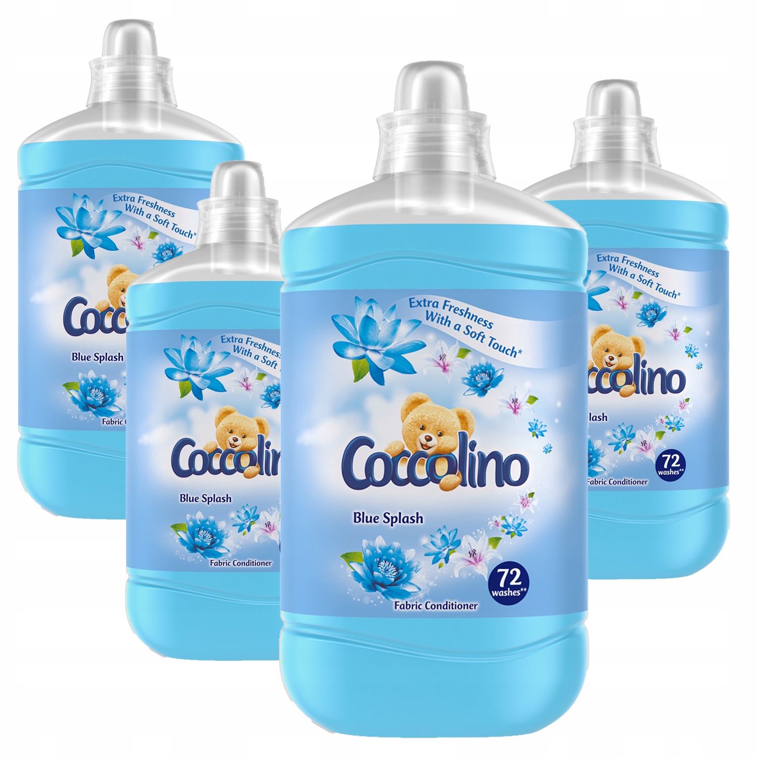 Aviváž - Coccolino Blue Splash Rinse kvapalina 4x1,8l 288P