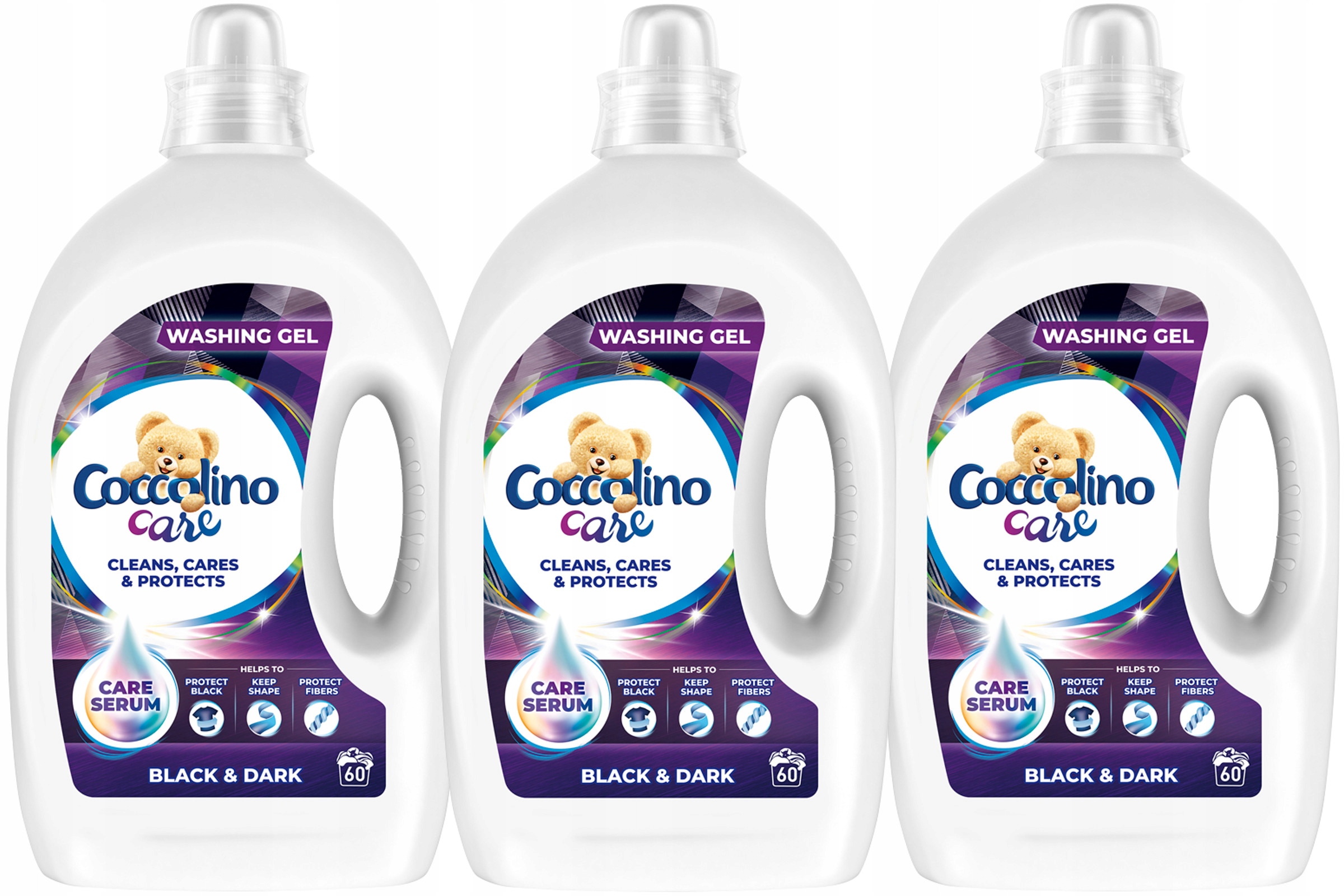 Prací gél - Coccolino Care Black Pracine Gel 3 x 2.4L 180PR