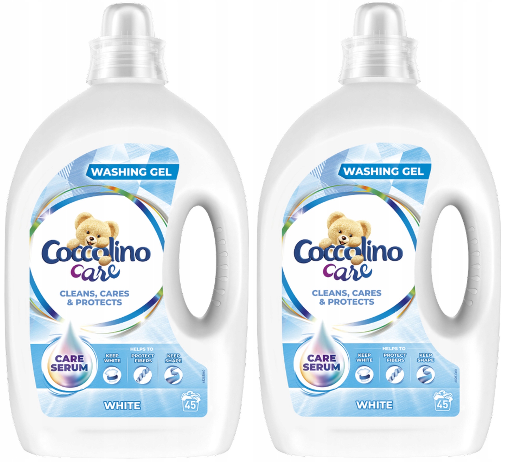 Prací gél - Coccolino Starostlivosť Biely biely gél 3,6l 90PR