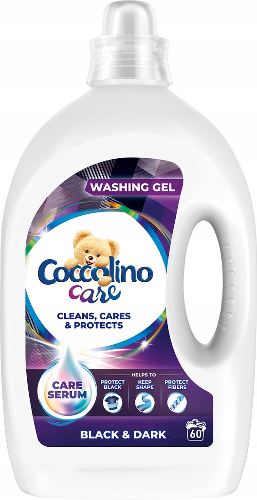 Prací gél - COCCOLINO STAROSTLIVOSTI PLOVÁ GEL ČIERNA 2,4L 60PR XL