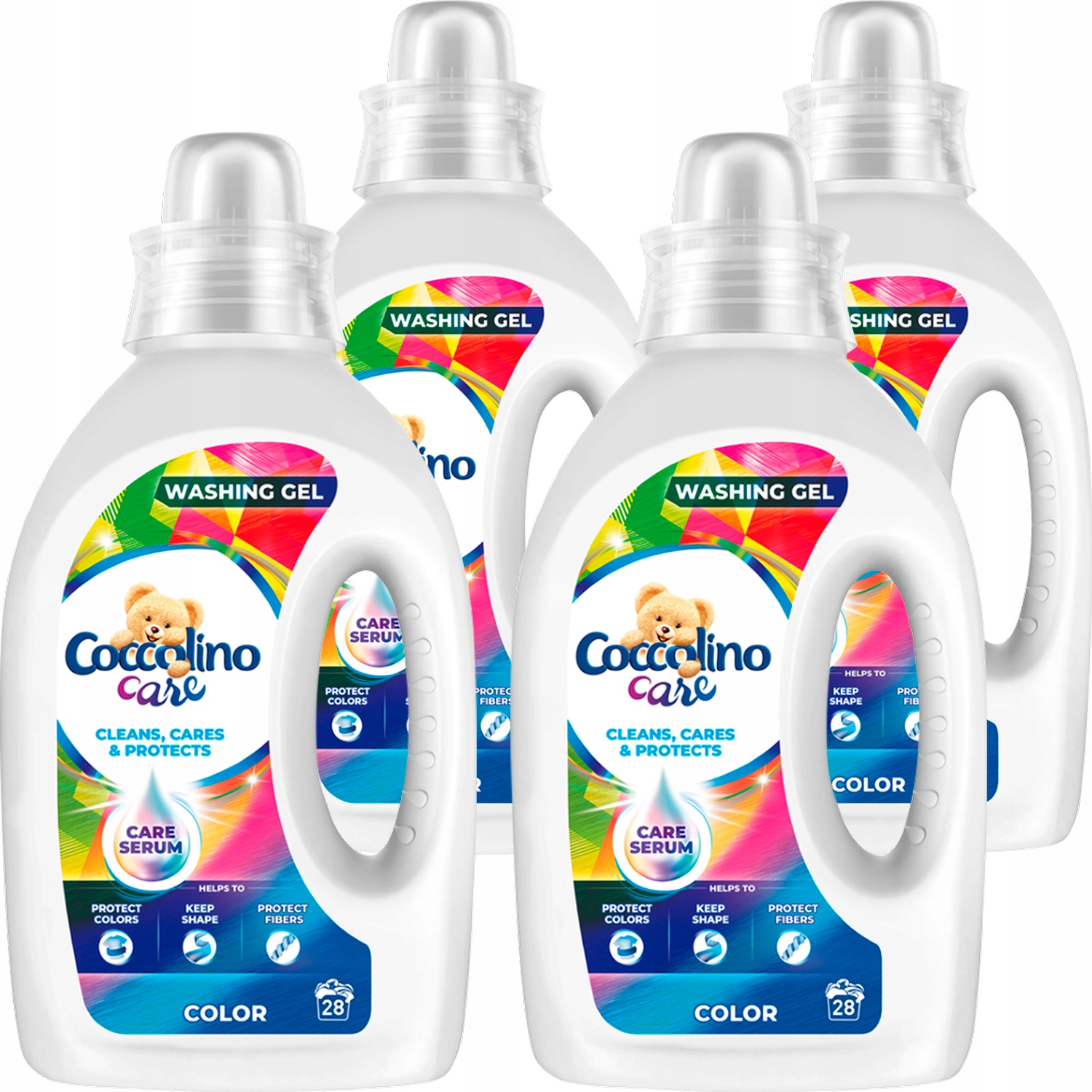 Prací gél - COCCOLINO NÁHRADA PREPRAVA GEL COLOR 4X1,12L 112PR M