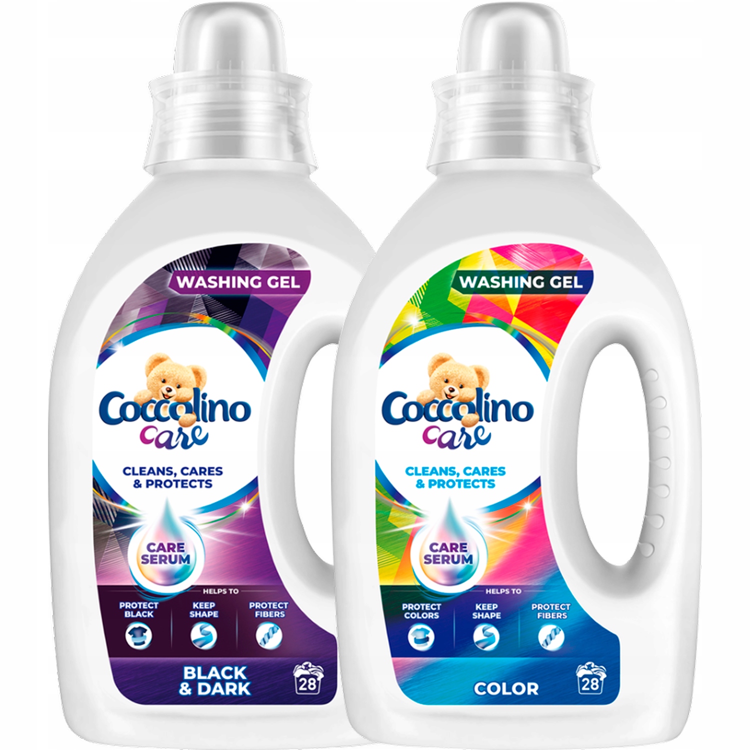 Prací gél - COCCOLINO STAROSTLIVOSŤ PRÁCE GEL MIX 2x1,12L 56 Umyte m