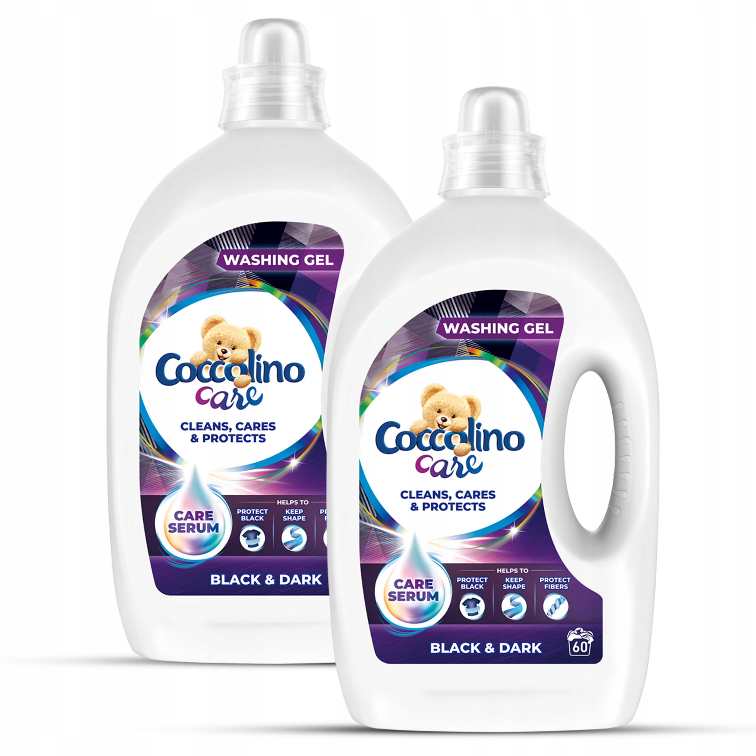 Prací gél - Coccolino Starostlivosť o umývanie gél čierny 2x2,4l 120PROME