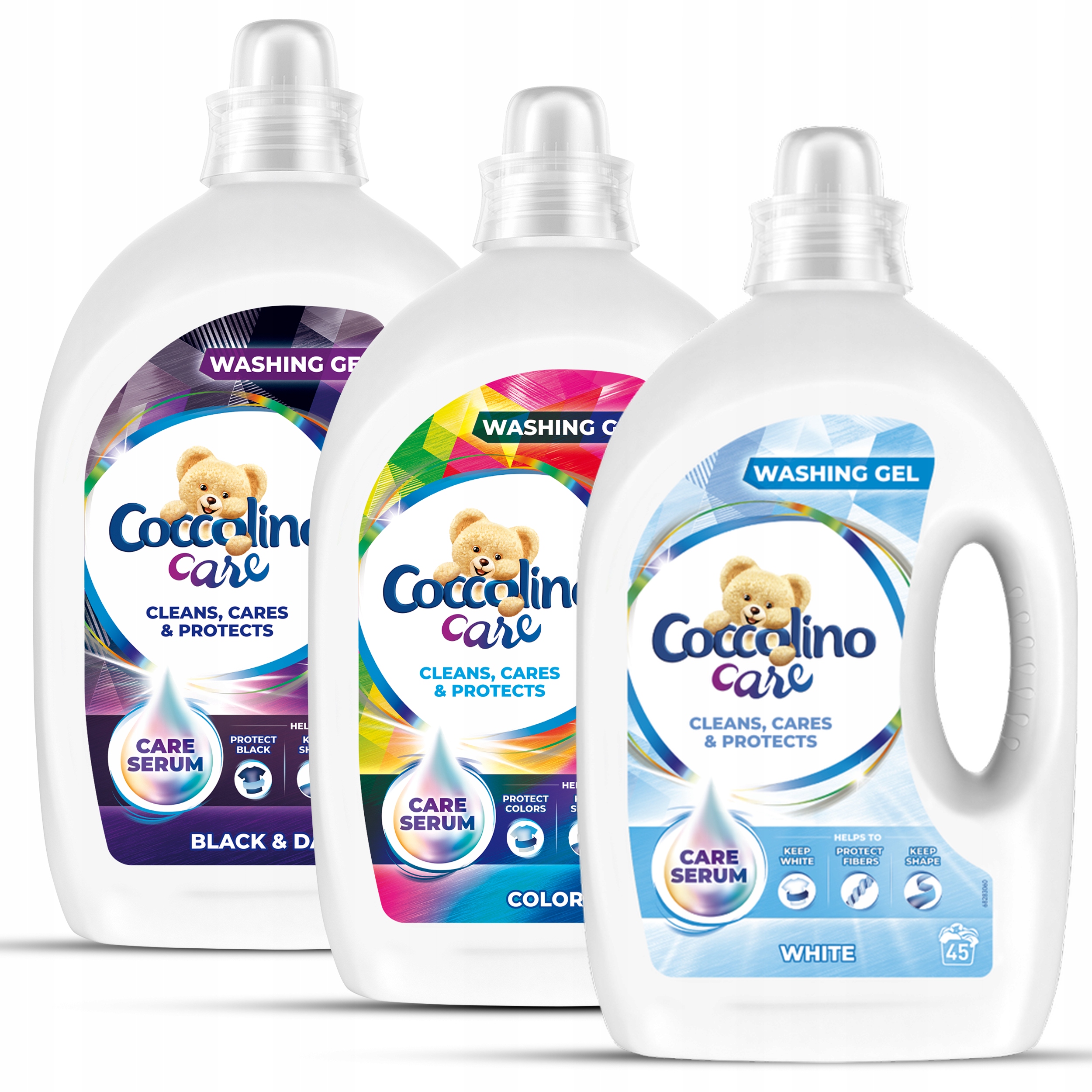 Prací gél - Gél na pranie Coccolino Care MIX 3x1,8L 135 umýva