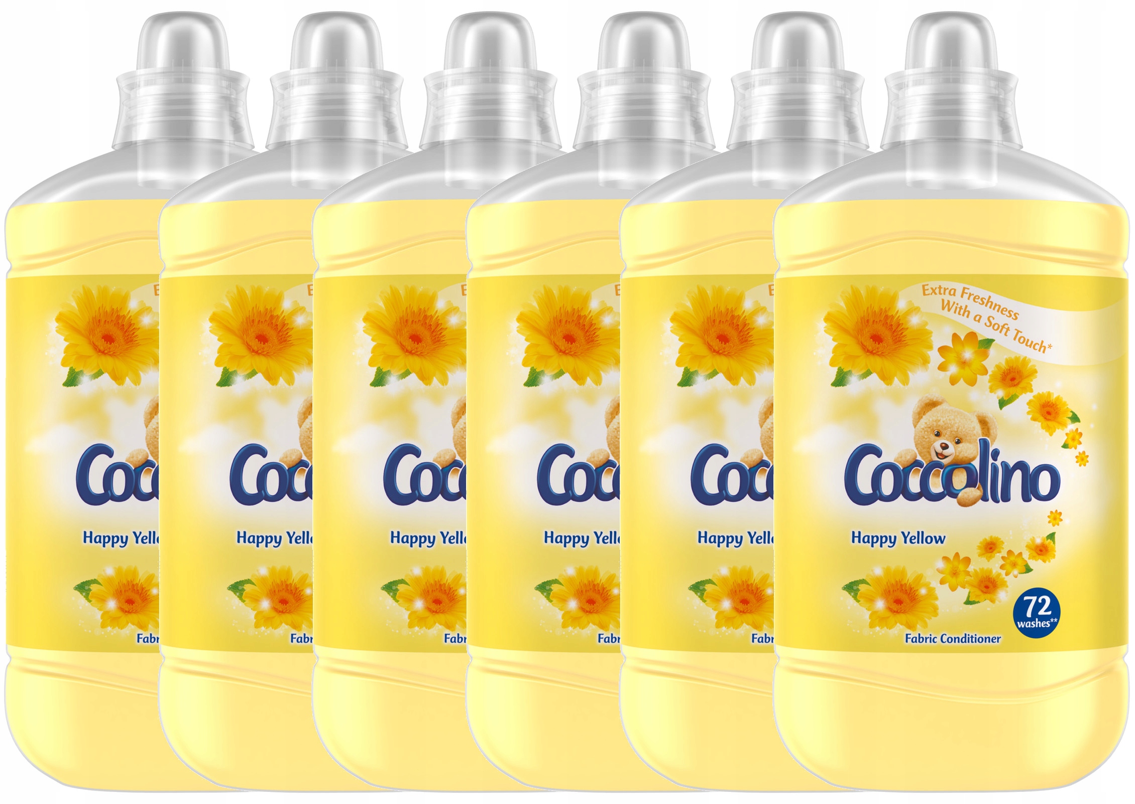 Aviváž - Coccolino Happy Yellow Rinse tekutiny 432PR 6x 1.8L