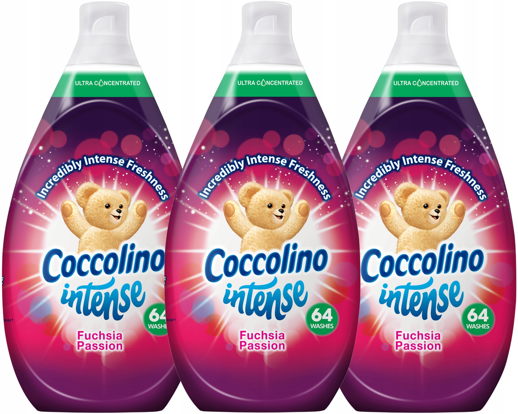 Aviváž - Coccolino Intense Fuchsia opláchnutie kvapaliny x 3ks