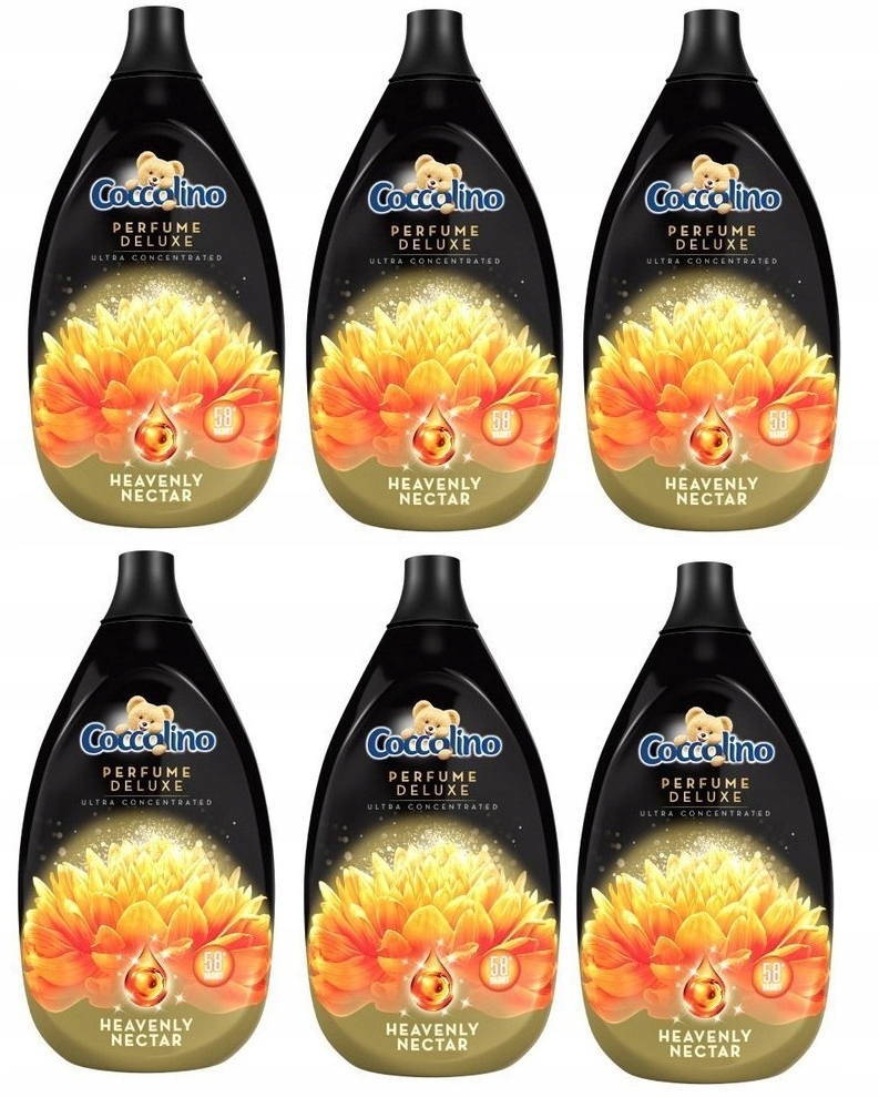 Aviváž - Coccolino Intense Perfume Deluxe kvapalina SET X 6