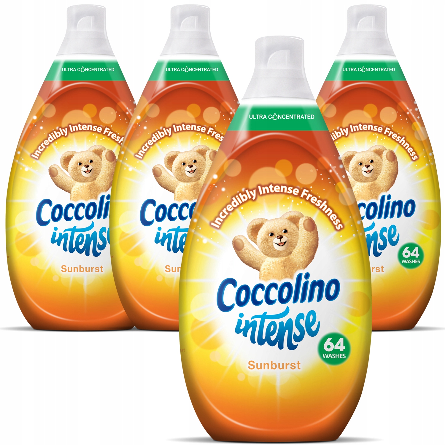 Aviváž - Coccolino Intenzívne opláchnutie Sunburst 4x960ml 256PR