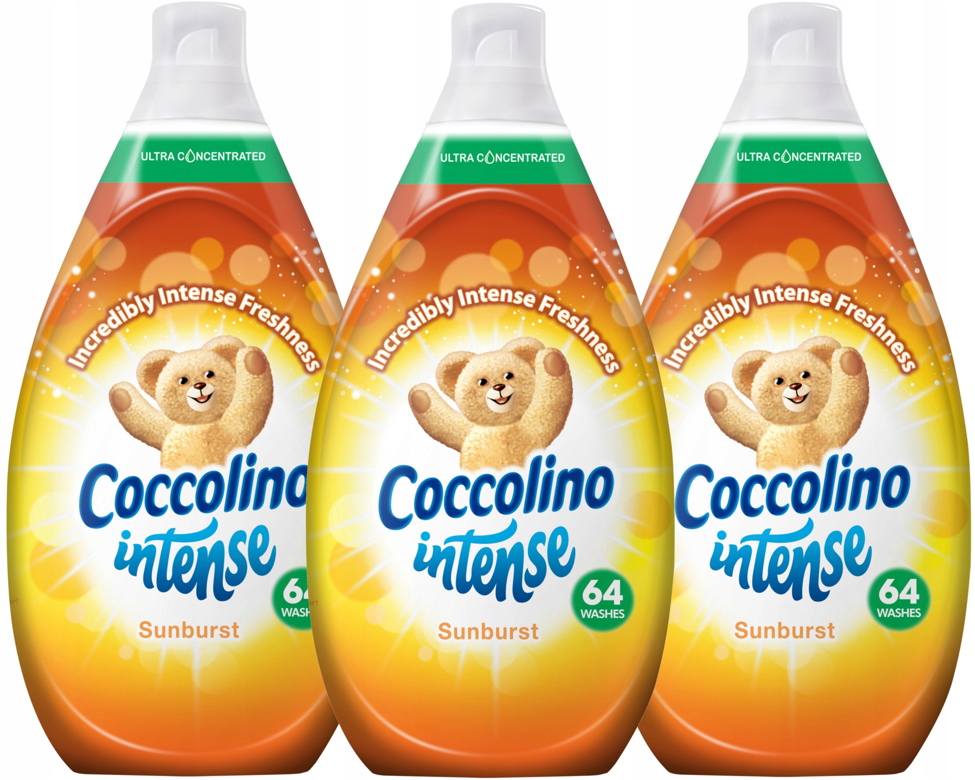 Aviváž - Coccolino Intense Sunburst opláchnutie kvapaliny x 3ks