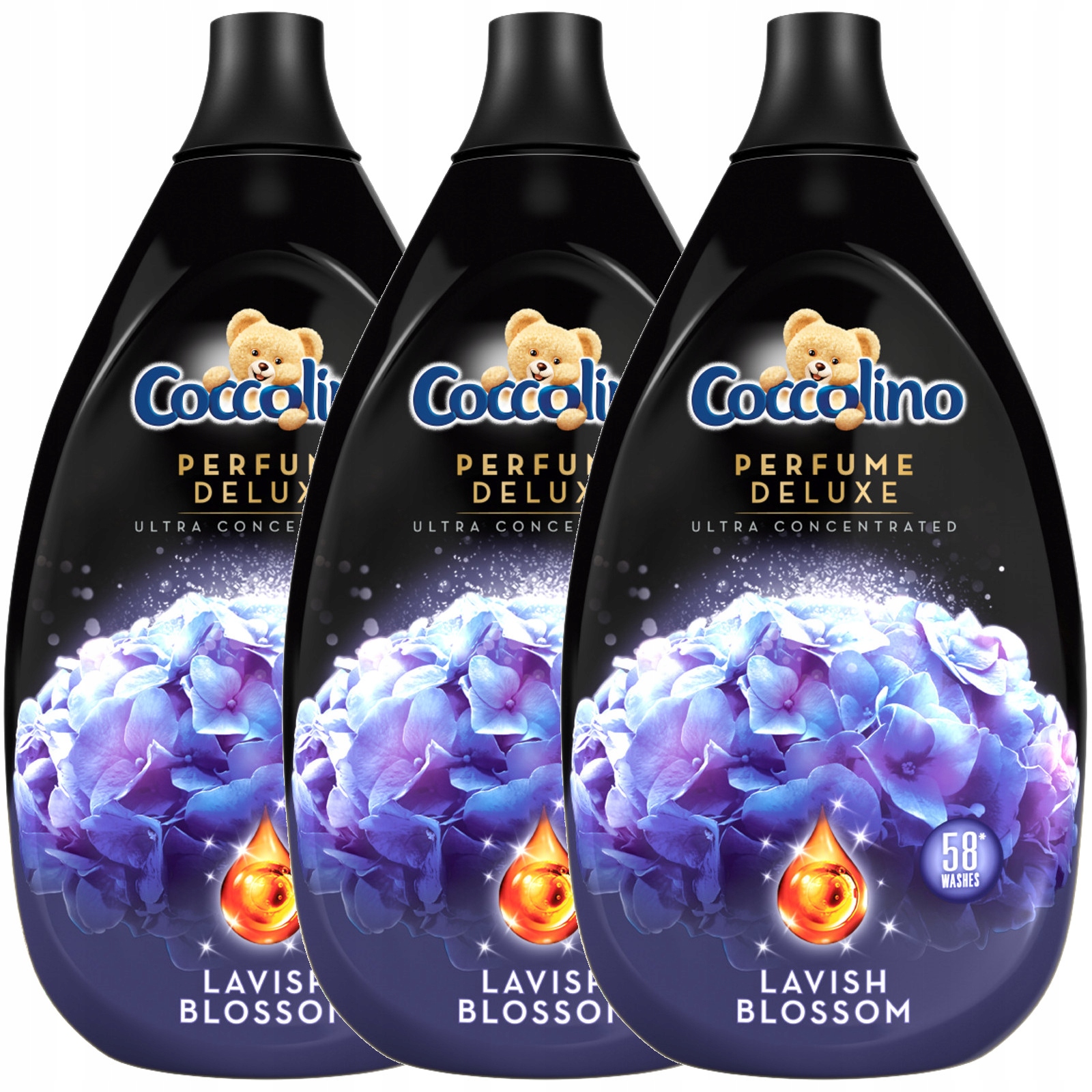 Aviváž - Coccolino Parfume Deluxe Fluid Linsing 3 x 870ml