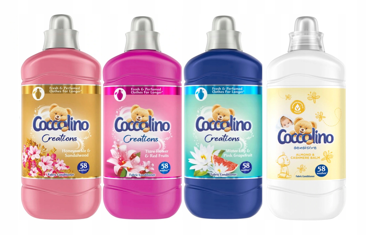 Aviváž - Sada leštidla Coccolino Mega 1,45 l x4