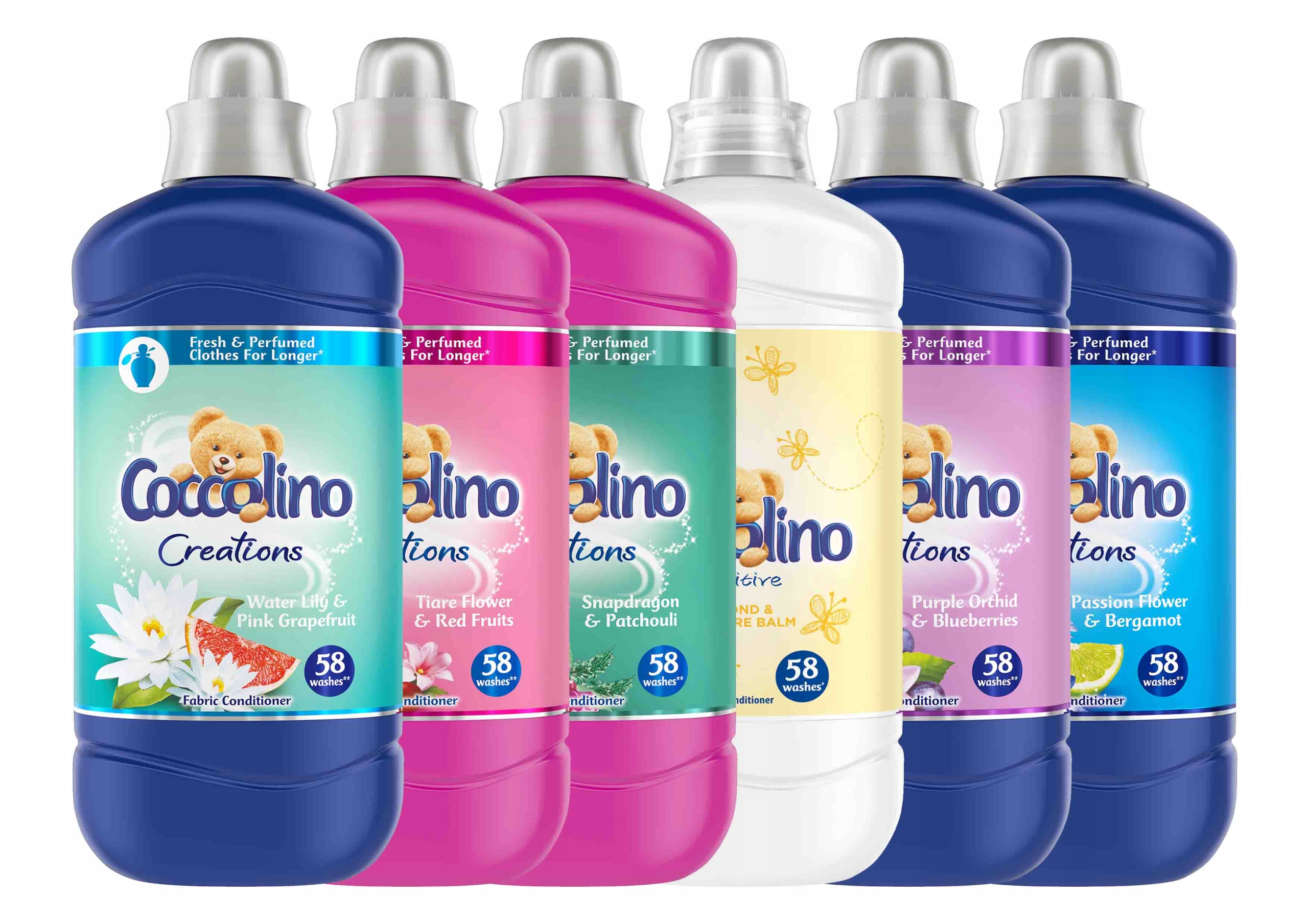 Aviváž - Coccolino opláchnutie kvapaliny Mega Set 6x1,45L