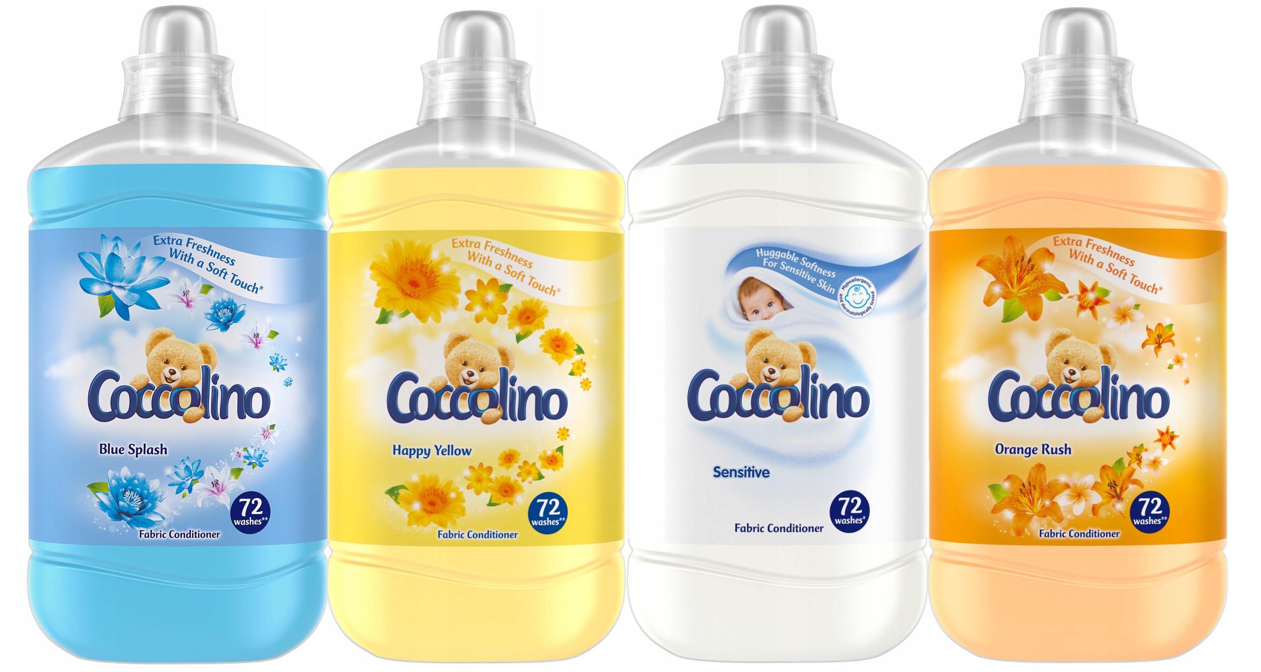 Aviváž - Coccolino Rinse tekutiny mega sada na 288PR