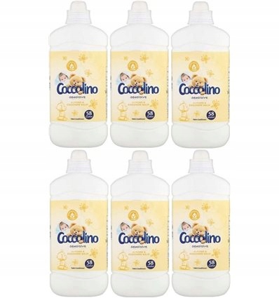 Aviváž - Coccolino Sensitive Almond 6x1,45L 348 praní