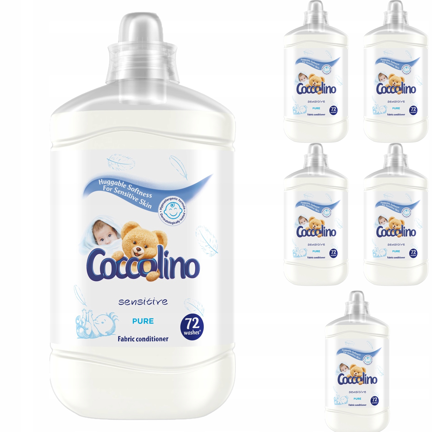 Aviváž - COCCOLINO CIGITY RINSE 6X1,8L 432PR