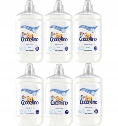 Aviváž - Coccolino citlivý čistý 6x1,8l 432 Umývanie