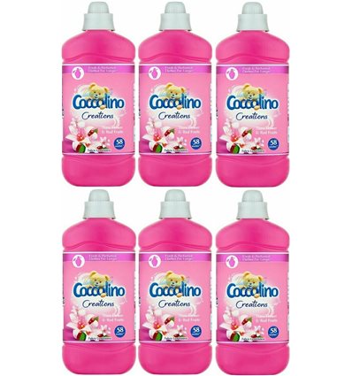 Aviváž - Coccolino Tiare Flower & Red Fruits 6x1,45L