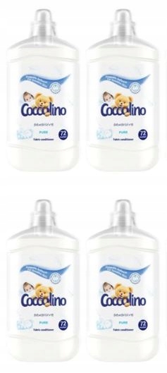 Aviváž - Leštidlo Coccolino White Sensitive 4x1,8 l