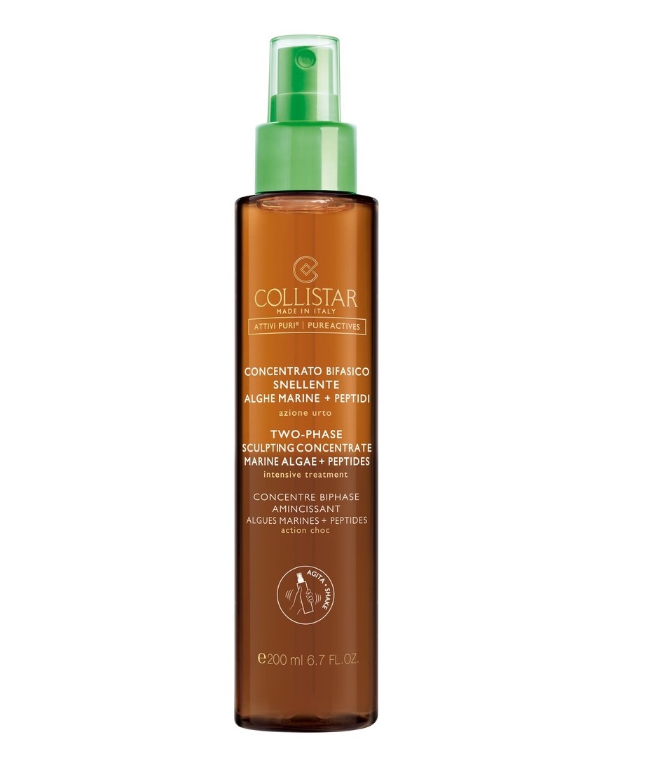 Collistar Pure Actoves Two-Phase Sculpting Concentrate 200 ml dvojfázový zoštíhľujúci koncentrát
