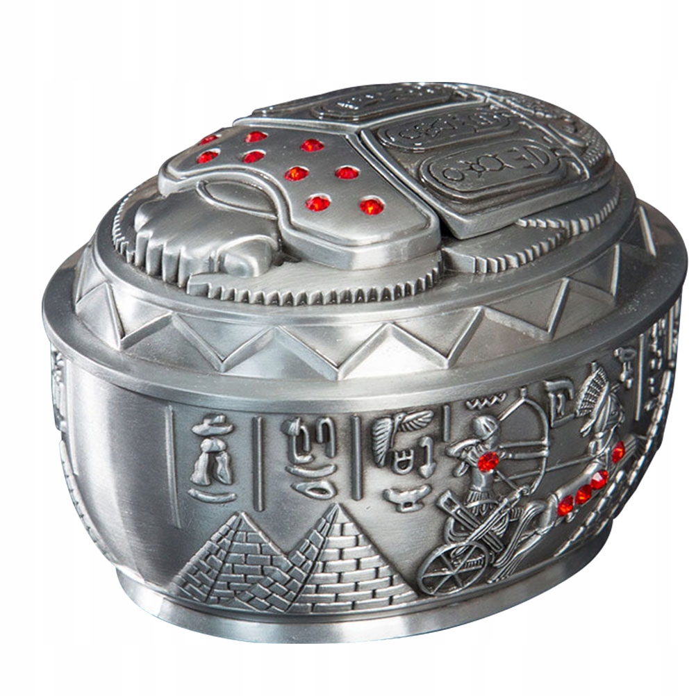 Zinc Craft Craft Ashtray Salon Desktop Egyptian